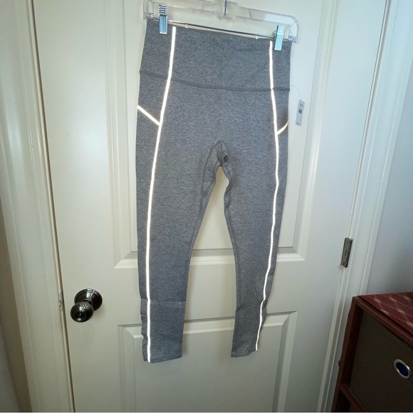 Free People You're A Peach Legging Heather Grey Sz M - Picture 13 of 16